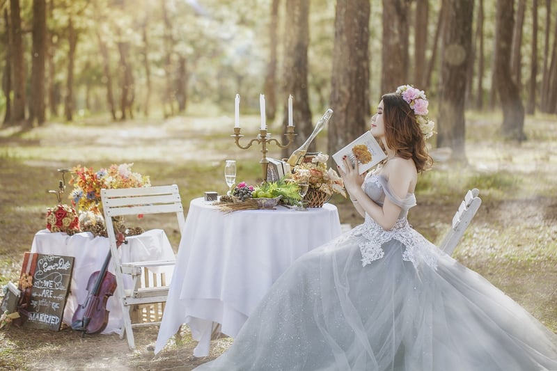 Nature-Inspired Wedding Table Setting